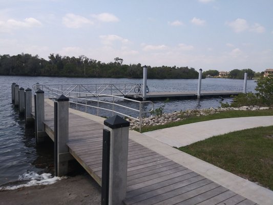 Palmetto waterfront near Parrish Florida